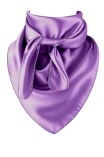 Purple Wild Rag Large Scarf 23x23" Western Accessory Cowgirl or Cowboy