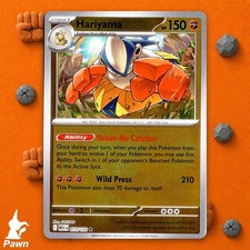 Hariyama 73/132 Mega Evoluzione Rara Carta Pokemon TCG Combattimento