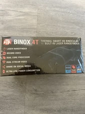 ATN BinoX 4T 640, 1.5-15x Smart HD Thermal Binoculars with Laser Rangefinder