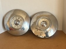 1955 1956 Ford Dog Dish Hubcap Quantity 2 Oem 1955 1956 Ford Dog Dish Hubcap Quantity 2 Oem