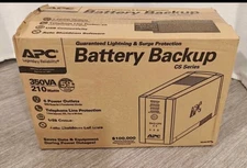 APC Es 350 Power Supply Surge Protector, 6-Outlet