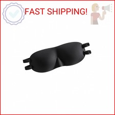 ALASKA BEAR Sleep Mask 2 Straps, Deep Concave Molded Foam Mask with Convex Eye C