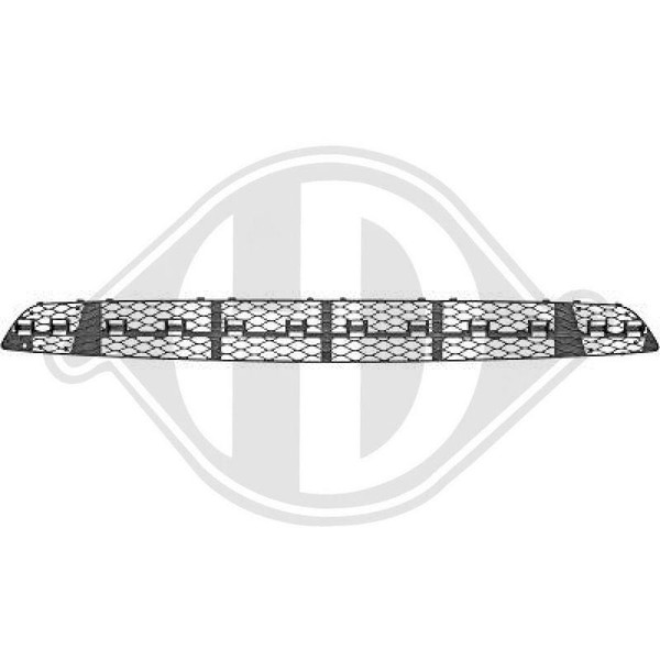1X LüFtungsgitter StoßFäNger Diederichs 1615241 FüR Mercedes Benz Mitte-image