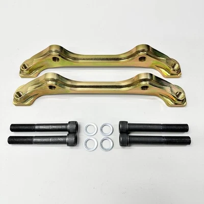 BMW M5/M6 E60/E63 brake caliper adapters to install F10 M5 front calipers - Bild 1 von 4
