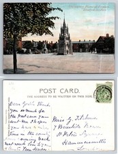 Warwickshire - Stratford-on-Avon. Shakespeare Memorial Fountain - Posted 1905