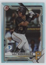 2021 Bowman Draft 1st Edition Sky Blue Foil Endy Rodriguez #BD-168 0u46