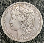 1896-O Morgan Silver Dollar