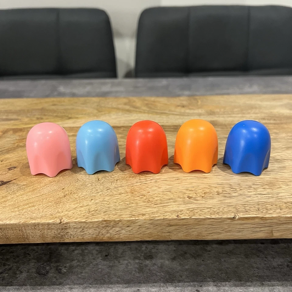 Pac-Man Ghosts Pac-Man Plastic Pencil Toppers Figures Toys Ideal Cake Toppers - Image 4 of 4