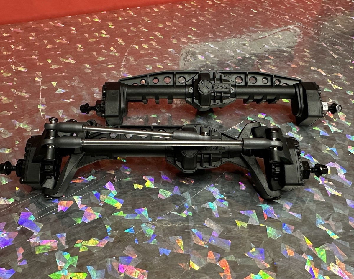 Axial AR45ポータル Axial SCX10 III K10 AR45 Portal Axles Front Rear METAL GEAR