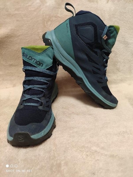 Women Salomon Boots Navy 40