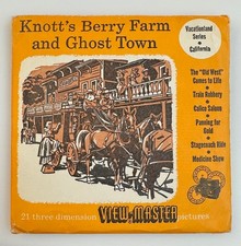 View Master Packet S3d Knott's Berry Farm and Ghost Town