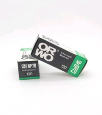 10x Original ORWO NP20 Panchromatic Rollfilm 120, ISO 80, Classic Low ISO BW