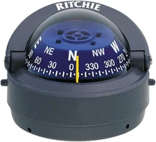 Navigation S-53G Explorer Compass - 2-3/4" Dial, Black