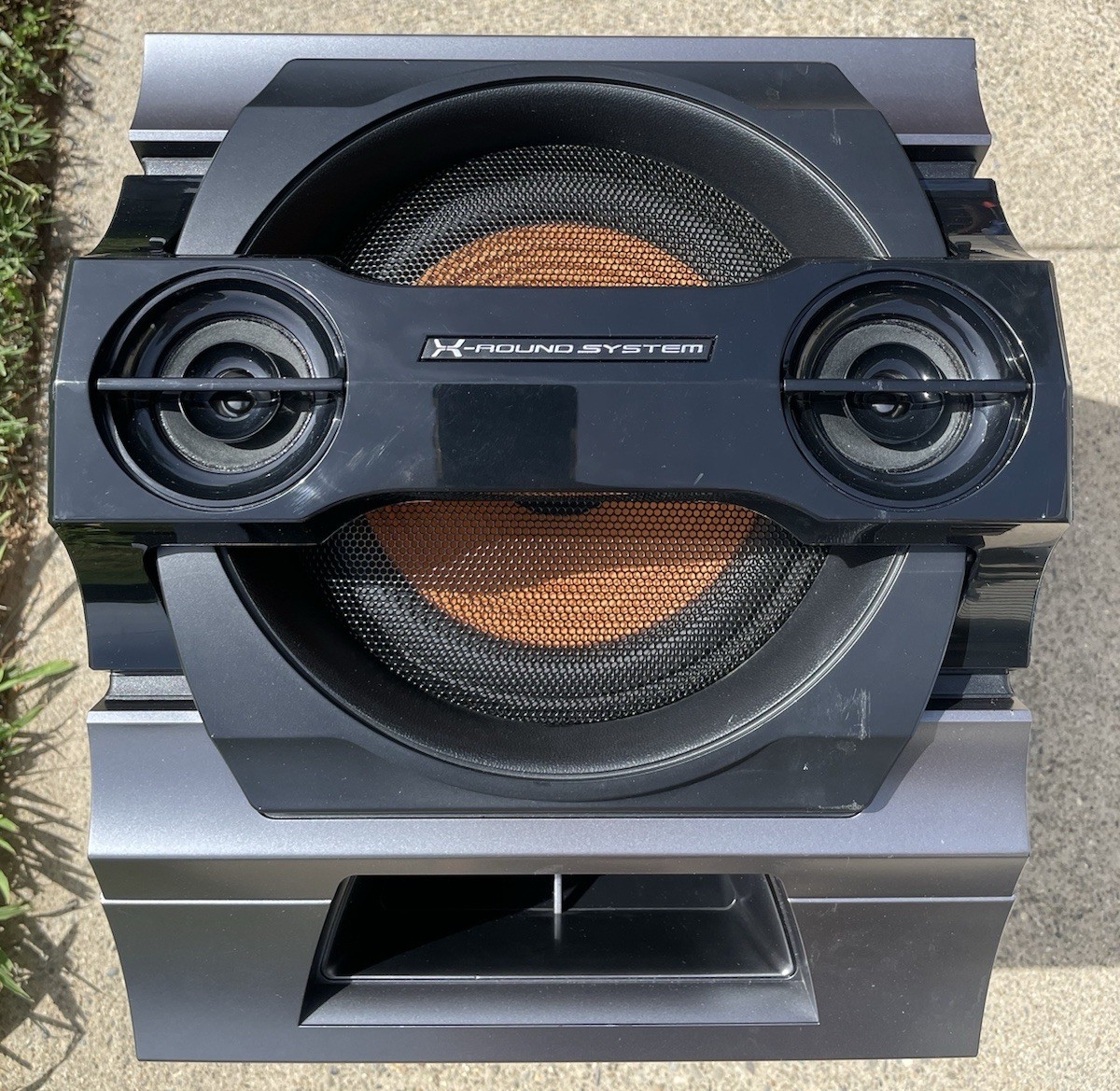 Sony SS-ZX99i X-Round Stereo System Set Of 4 Speakers **AS IS