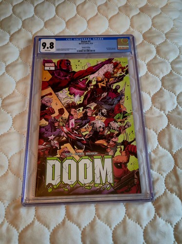 Doom #1 (2024) 2nd Print Wraparound Cover CGC 9.8 | Jonathan Hickman & Sanford G