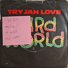 Third World Try Jah Love Vinyl Record 7" VG/G+ CBSA2063 1982