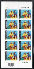US Stamp Scott #3673, 37c, Kwanzaa 2003, Plate Block of 10, MNH, SCV$7.50