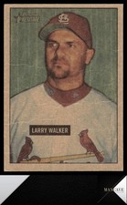 2005 Bowman Heritage #121 Larry Walker Mahogany St. Louis Cardinals
