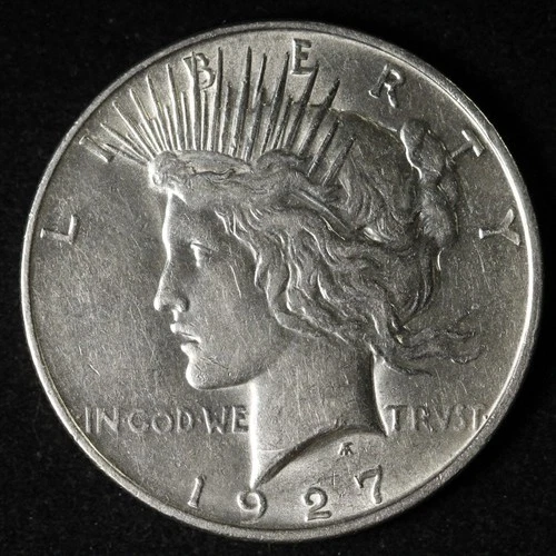 1927-D Peace Dollar — photo from the most recent tracked eBay sale