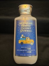 NEW Frosted Coconut Snowball Body Lotion 8 oz Bath  Body Works