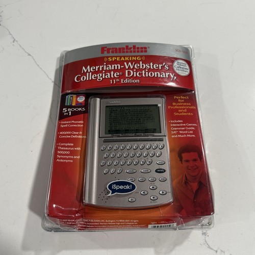 Franklin SCD-1870 Electronic Dictionary Sealed New-Other