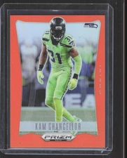 2024 Panini Prizm Deca #268 Kam Chancellor #/49 Seattle Seahawks