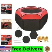 Chicken Brooder Box for Chick Starter Kit - 2026 Upgrade Double Door Chicks B...