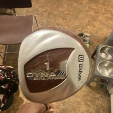Wilson Dyna Balance Driver 1 Wood Titanium Shaft Vintage Golf Club