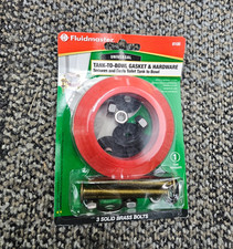  QTY 2 Fluidmaster 6106 Universal Tank-To-Bowl Gasket And Hardware