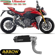 Arrow Ducati StreetFighter V2S 2025 Terminali Di Scarico Nero Racing Per Moto