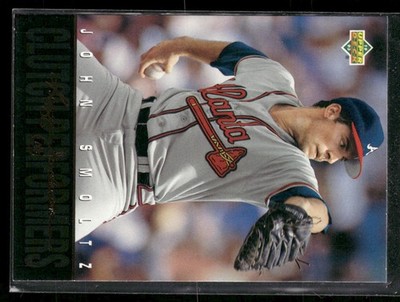1993 Upper Deck #R19 John Smoltz Reggie Jackson's Clutch Performers