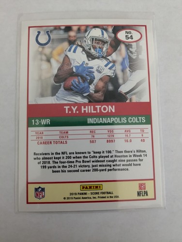 2019 Panini Score Inserts Parallels Base RC💲Store-Wide Bulk Order Discounts💲 - Picture 2 of 8