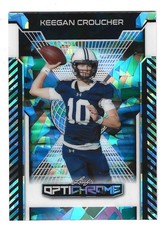 2025 Leaf Optichrome Keegan Croucher Base # 158 Silver Crystal 1/1