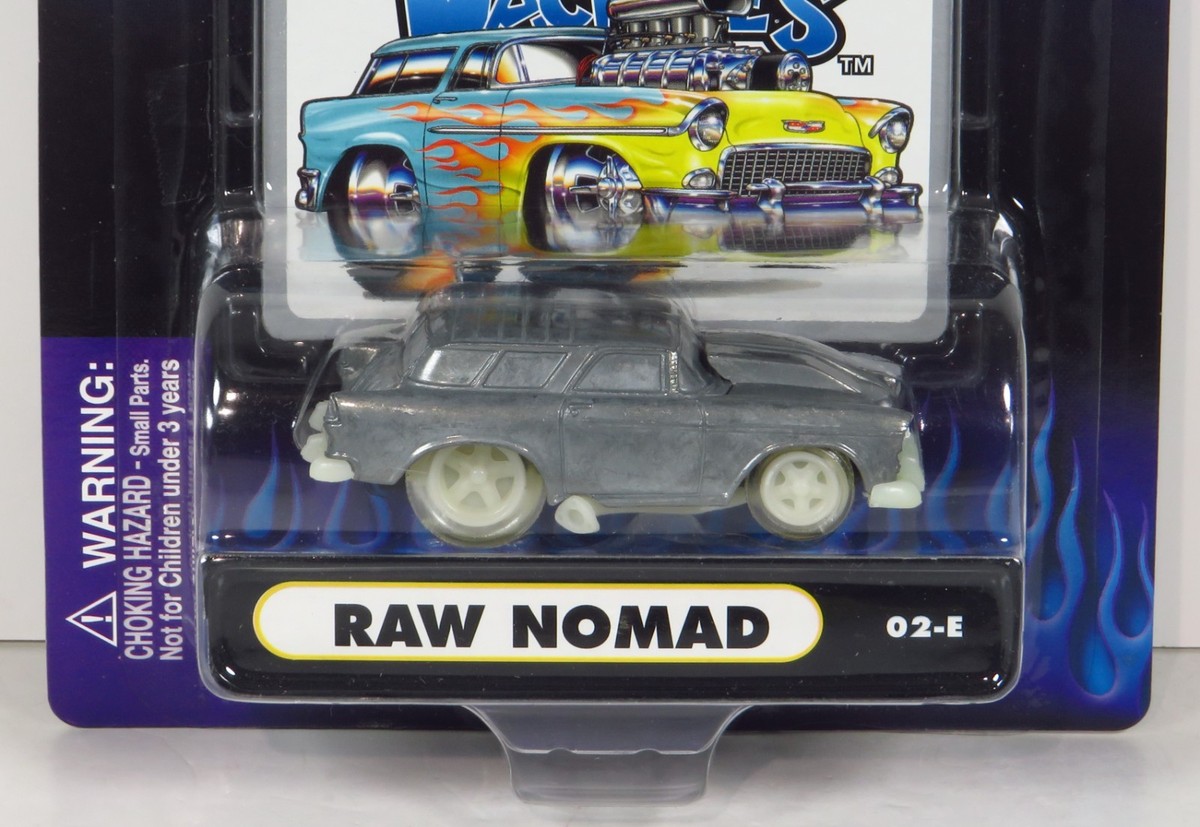 Muscle Machines 1955 Chevy Nomad Raw Zamac Bare Metal 1/1776