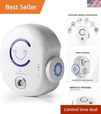EPA Certified Mini Ozone Purifier - Perfect for Pet Areas  Closets 320 Sq Ft 
