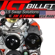 LS1 Camaro Turbo Power Steering Pump Bracket kit for LS1 pump and turbo headers