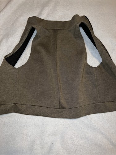 Zara Trafulus Juniors Vest Brown Zipper Collections Season Small XS Portugal S - Picture 2 of 9