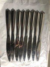 Gourmet Settings Solid Dinner Stainless Set Of 8