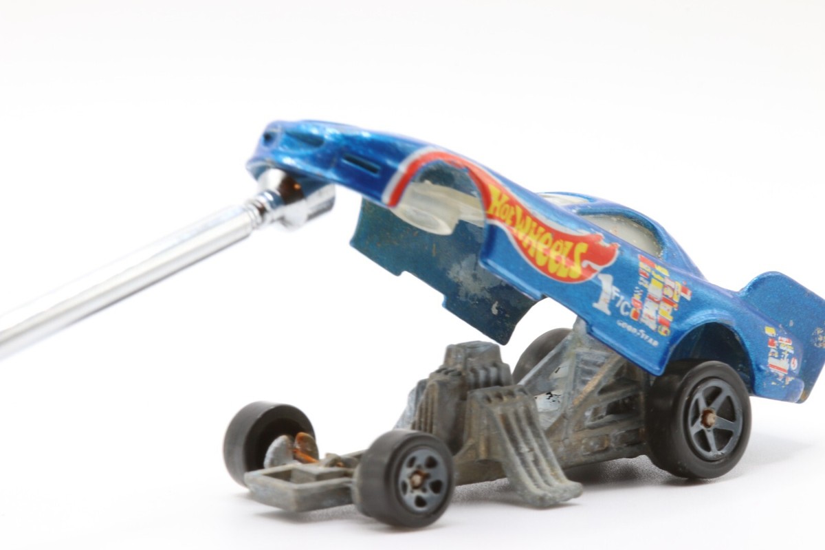 HOT WHEELS 1:64 VTG 1997 #509 FIREBIRD TRANS AM FUNNY CAR 5SP