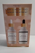 Provence Beauty Natural/Vegan Day & Night Duo Serum Treatment  2 FL.OZ. Each