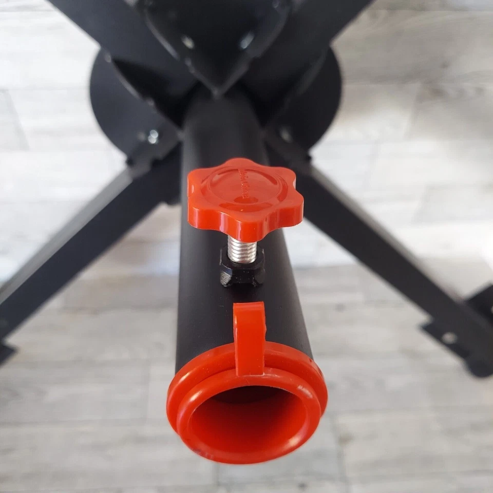 Artificial Christmas Tree Stand 1" 1.25" Or 1.5" Pole Sturdy Metal Folds Easy - Image 3 of 4