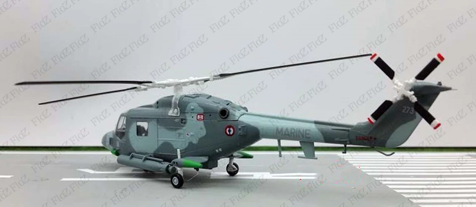 French Navy Lynx Mk.2 British military helicopter 1/72 no diecast Easy model - Image 2 of 4