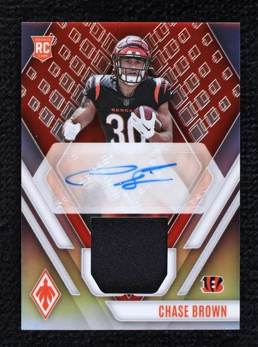 2023 Panini Phoenix Chase Brown #RAJ-CB