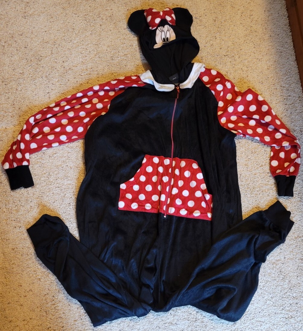 Womens Costume Minnie Mouse Onesie Costume Buy Character Red