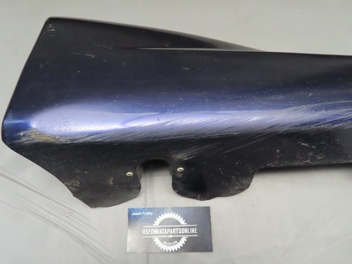 1999-2005 MAZDA MIATA SIDE SKIRT SMALL TUPPERWARE PAIR LEFT RIGHT STRATTO BLUE 1 - Picture 18 of 22