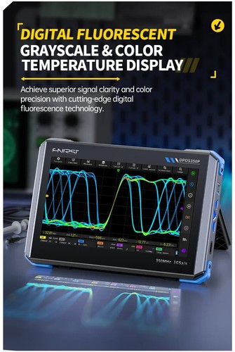 FNIRSI Digital Tablet Oscilloscope Signal Generator Spectrum Analyzer Freq Test - Picture 18 of 26