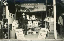 Kervoline Vintage silver print. Postcard paper  Tirage argentique d'époqu