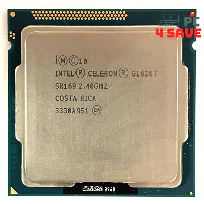 Intel Celeron G1620T 2.40GHz 2-Core 2MB LGA1155 Desktop CPU Processor SR169