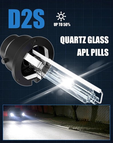 2 x D2S HID XENON globes 8000k Super Bright Quality D2S HID Bulbs (2pcs) - Picture 2 of 8