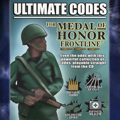 New Factory Sealed Ultimate Codes Medal of Honor Frontline Playstation 2 PS2